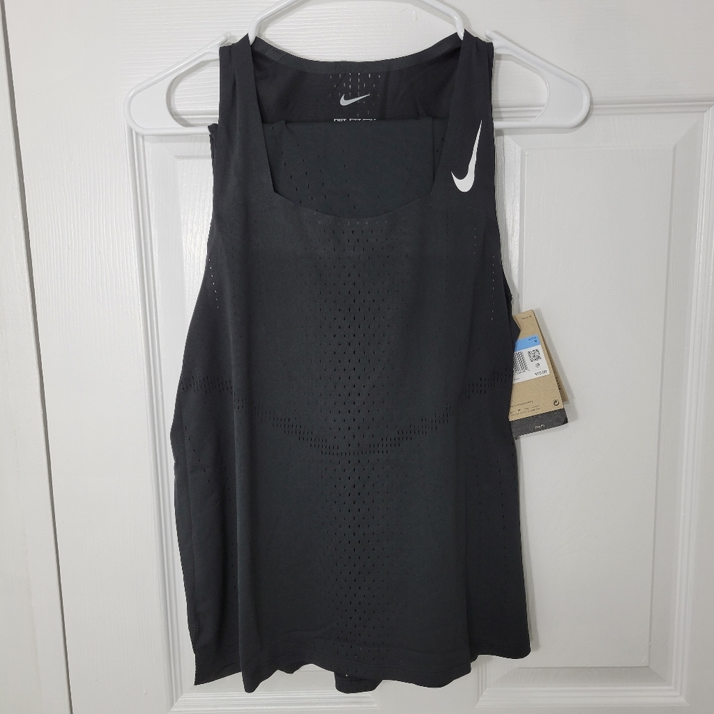 Nike Dri-FIT ADV AeroSwift Racing T-shirt DM7551-010 - Picture 6 of 14